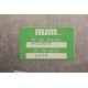 facade pupitre num 750 FK0641-052-2000B